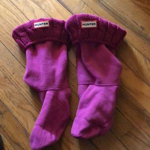 Hunter knit boot socks (short)